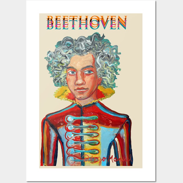 Beethoven Wall Art by diegomanuel